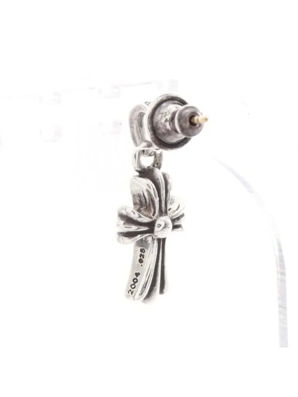 Chrome Hearts Earrings Baby Fat Pprchn Fat 925 Sterling Silver